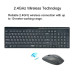 Rapoo X8100 Wireless Multimedia Keyboard & Mouse Combo Black